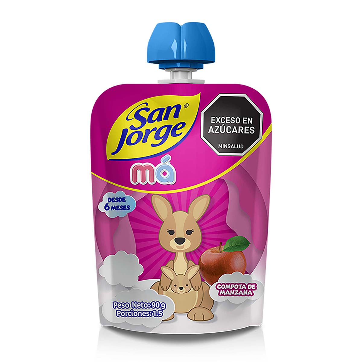 Compota de Manzana Má San Jorge Doypack x 90g
