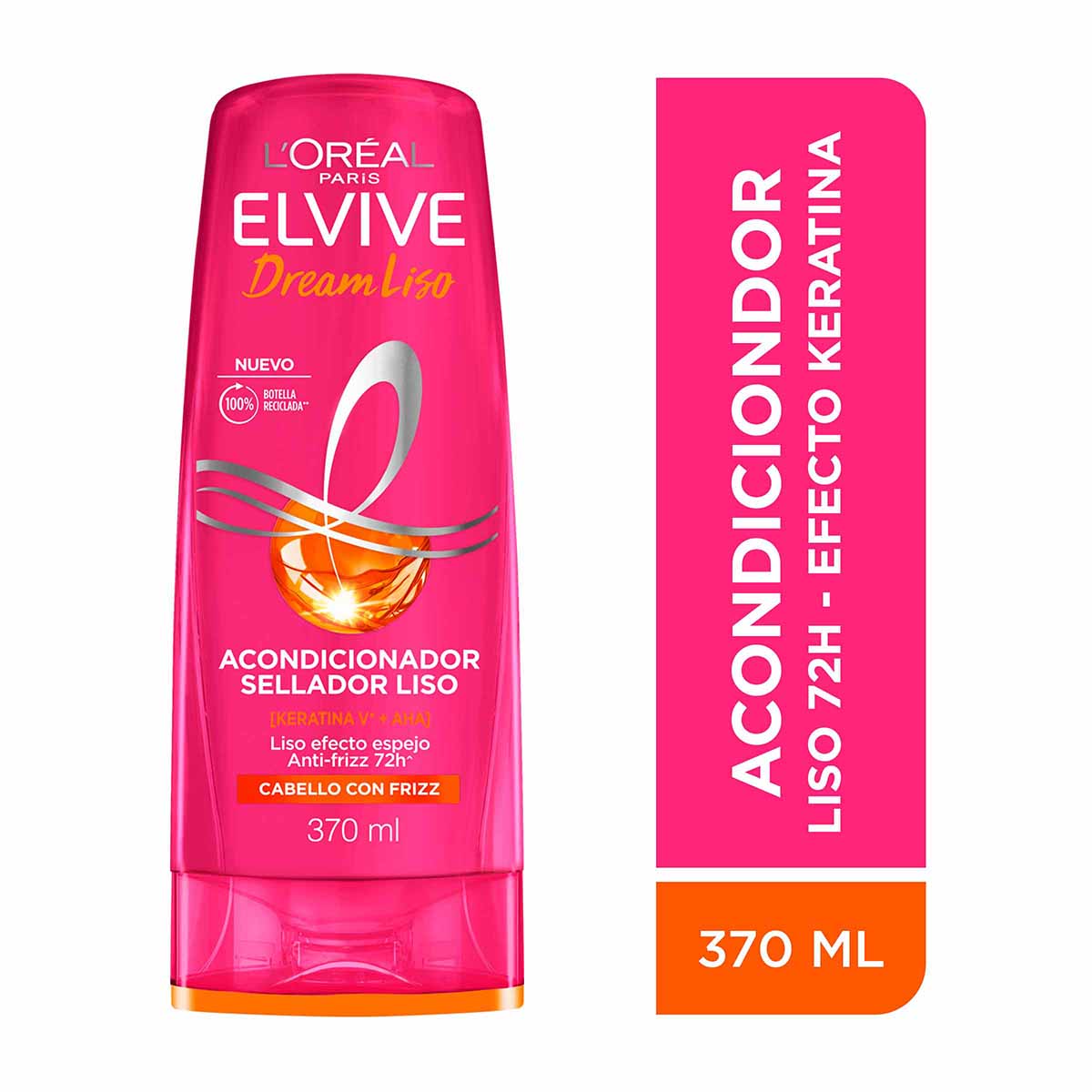 Acondicionador Dream Liso Sellador Elvive LOréal Paris Frasco x 370 mL