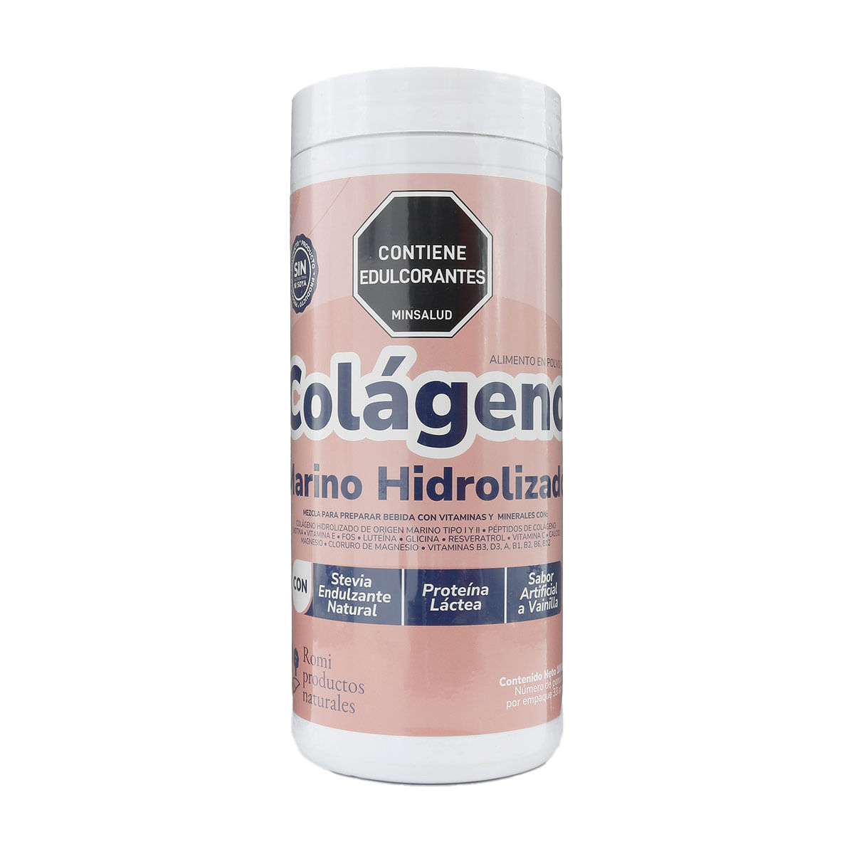 Colágeno Marino Hidrolizado Mineralin Frasco x 1000g