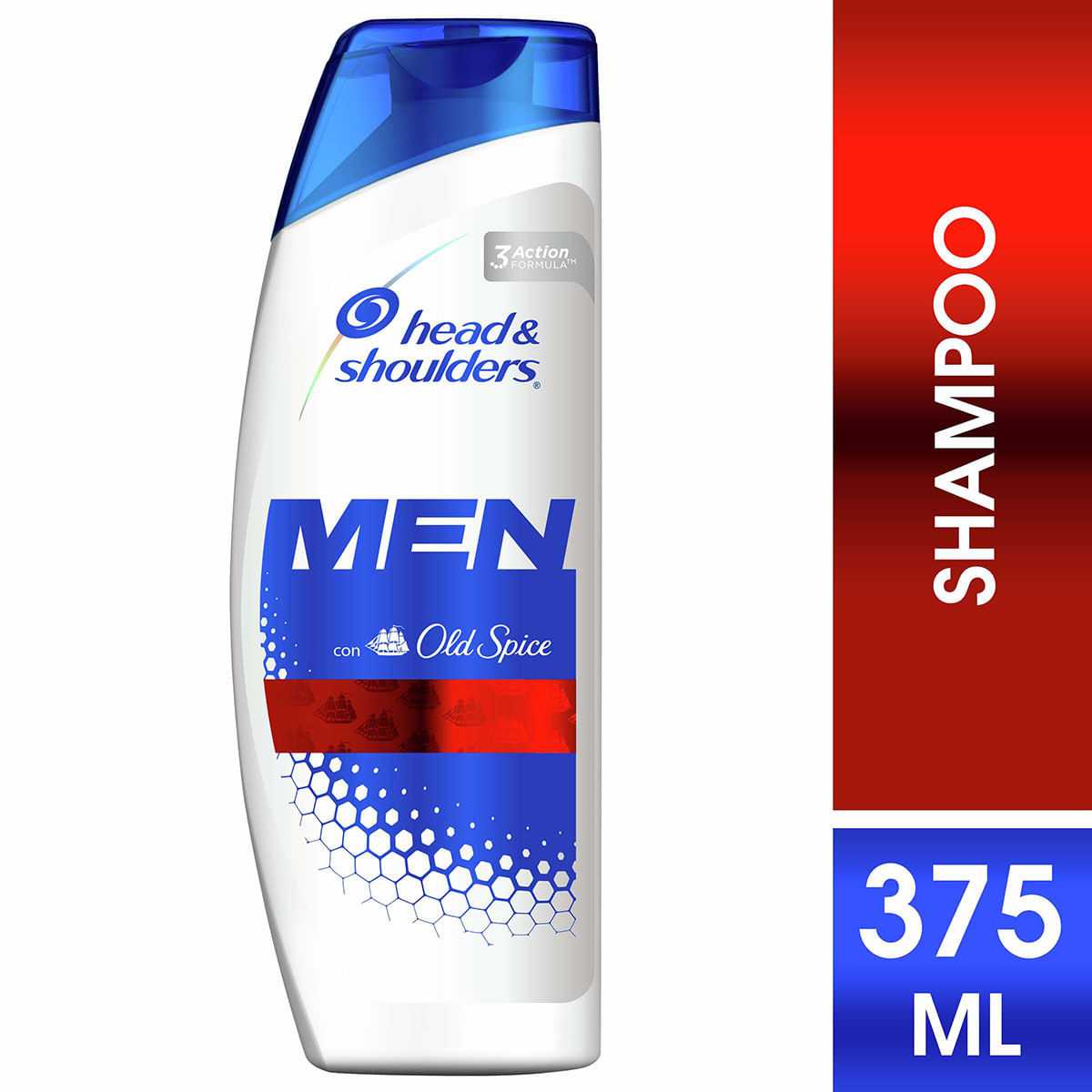 Shampoo Head & Shoulders Men Old Spice Frasco x 375 mL.