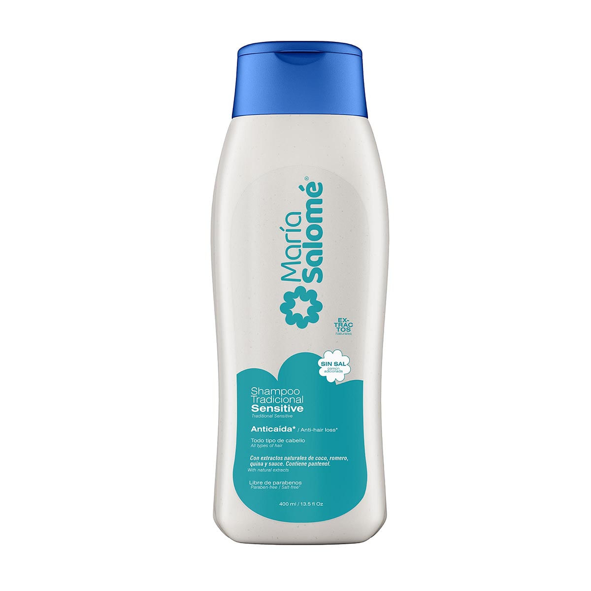 Shampoo María Salomé Tradicional Sensitive Frasco X 400 Ml.