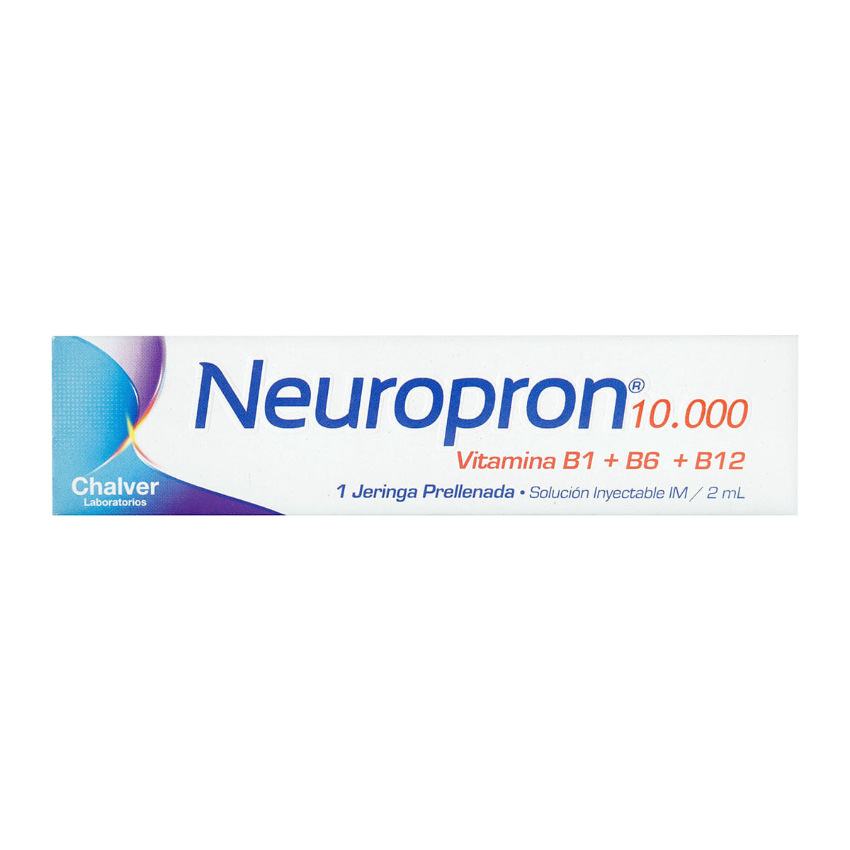 Jeringas Prellenadas Neuropron 10000 Chalver Caja x 3 Unidades