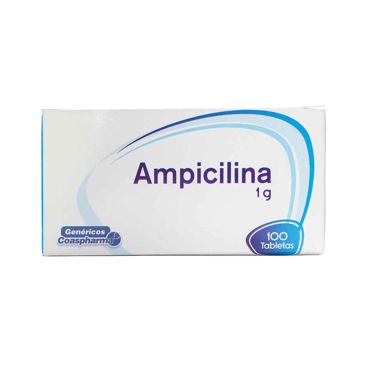Ampicilina 1g Coaspharma Caja x 100 Tabletas