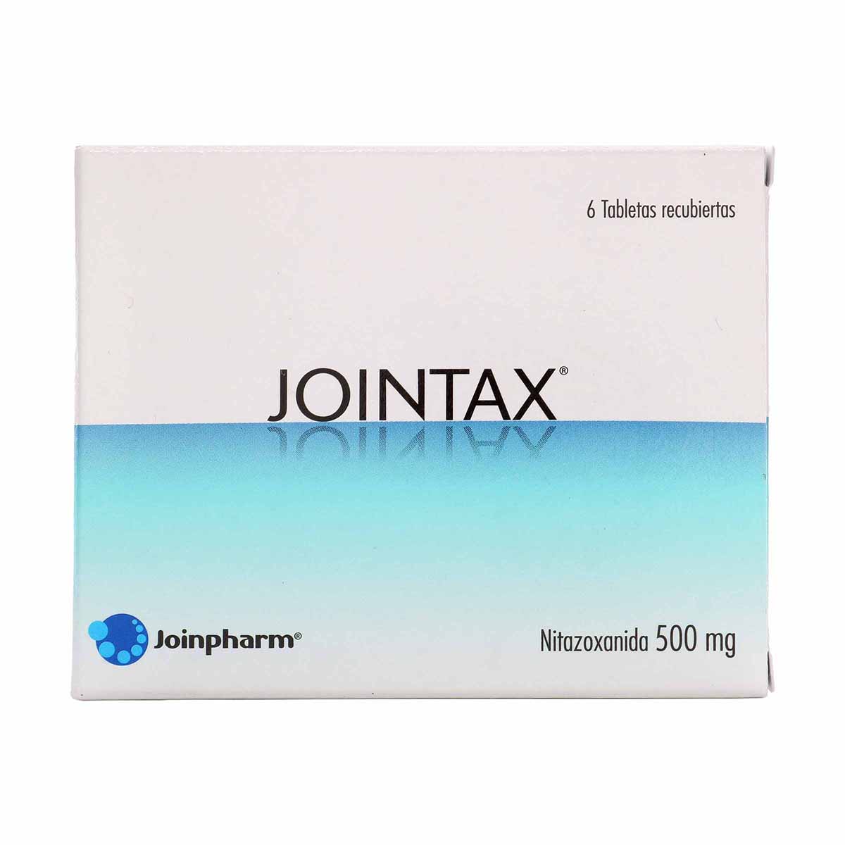 Jointax Nitazoxanida 500mg Joinpharm Caja x 6 Tabletas