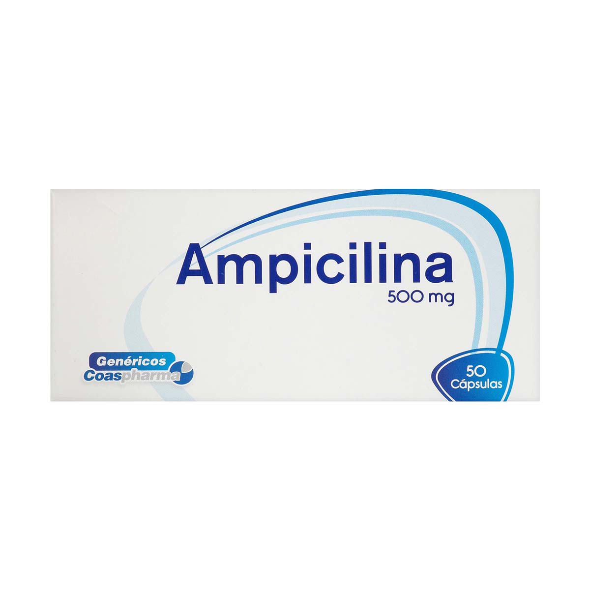 Ampicilina 500mg Coaspharma Caja x 50 Capsulas