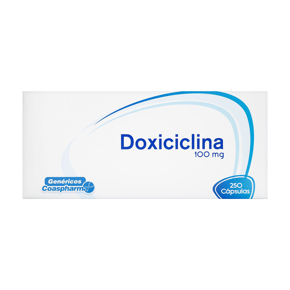 Doxiciclina 100mg Coaspharma Caja x 250 Capsulas