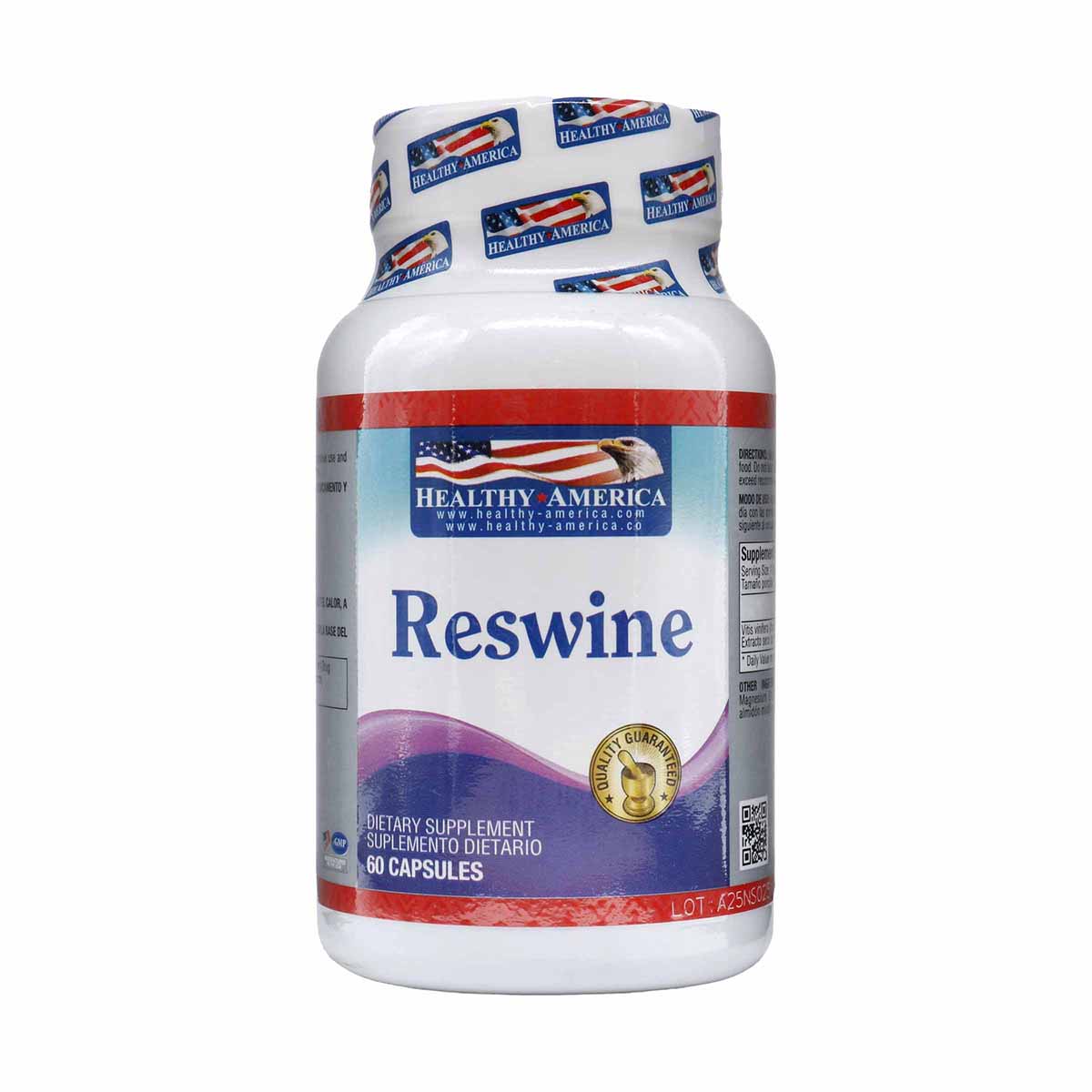Reswine 260mg Healthy America Caja x 60 Capsulas