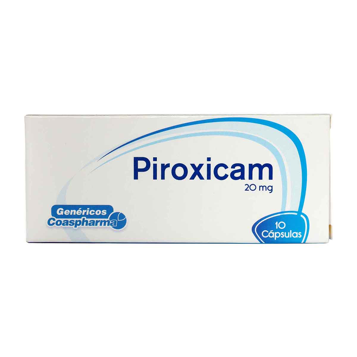 Piroxicam 20mg Coaspharma Caja x 10 Capsulas