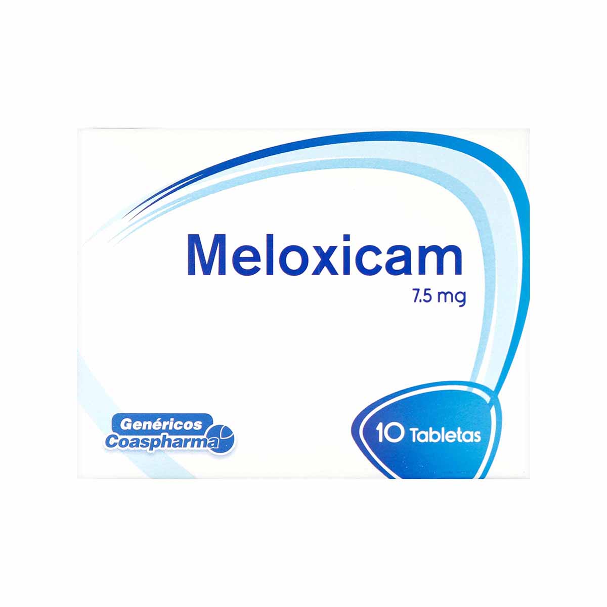 Meloxicam 7.5mg Coaspharma Caja x 10 Tabletas