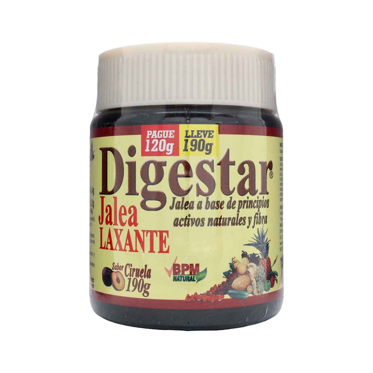 Jalea Laxante Digestar Sabor Ciruela Pag120 Llv190 Natural Freshly Frasco x 190g