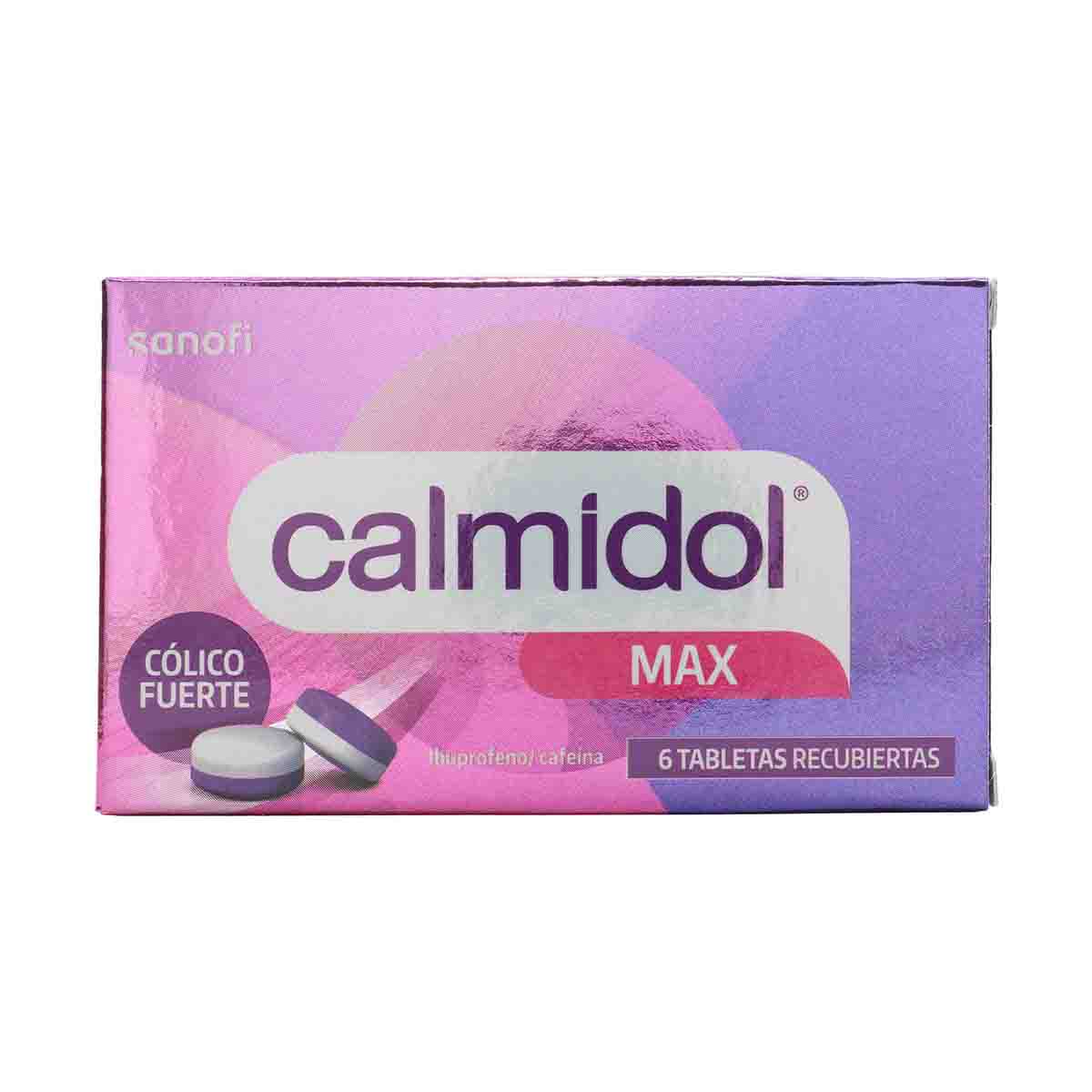 Calmidol Max Sanofi Caja x 6 Tabletas