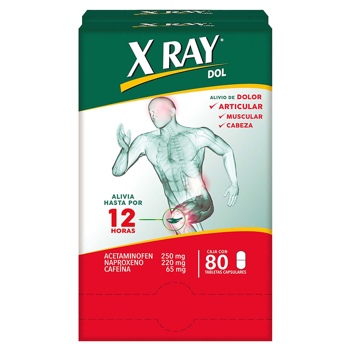 X Ray Dol Caja x 80 Tabletas