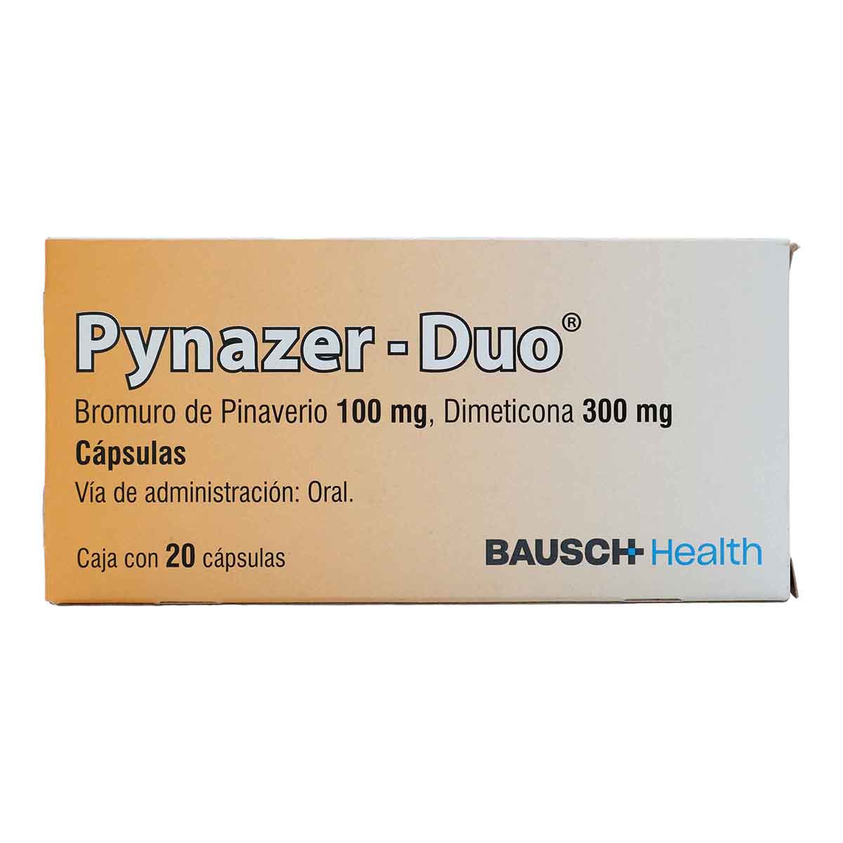 Pynazer-Duo Bausch Health Caja x 20 Capsulas