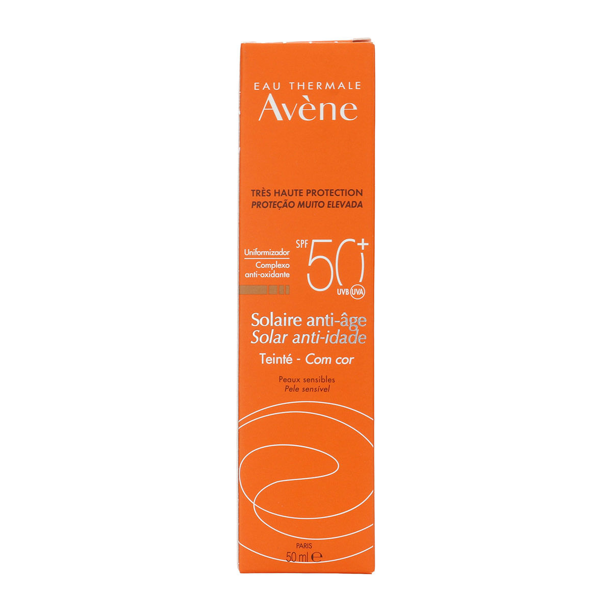 Protector Solar Anti-edad SPF50+ Avéne Tubo x 50 mL