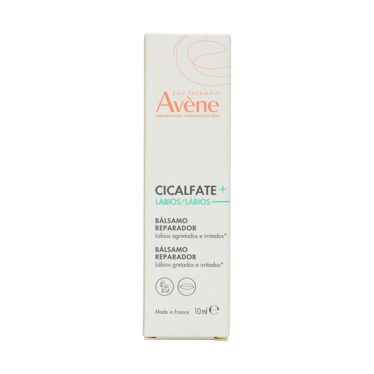 Bálsamo Reparador de Labios Cicalfate Avéne Tubo x 10 mL