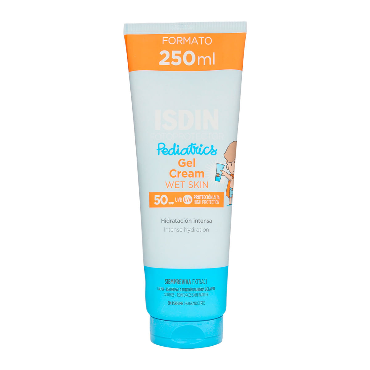Protector Solar Pediatrics Wet Skin SPF50 Isdin Tubo x 250 mL