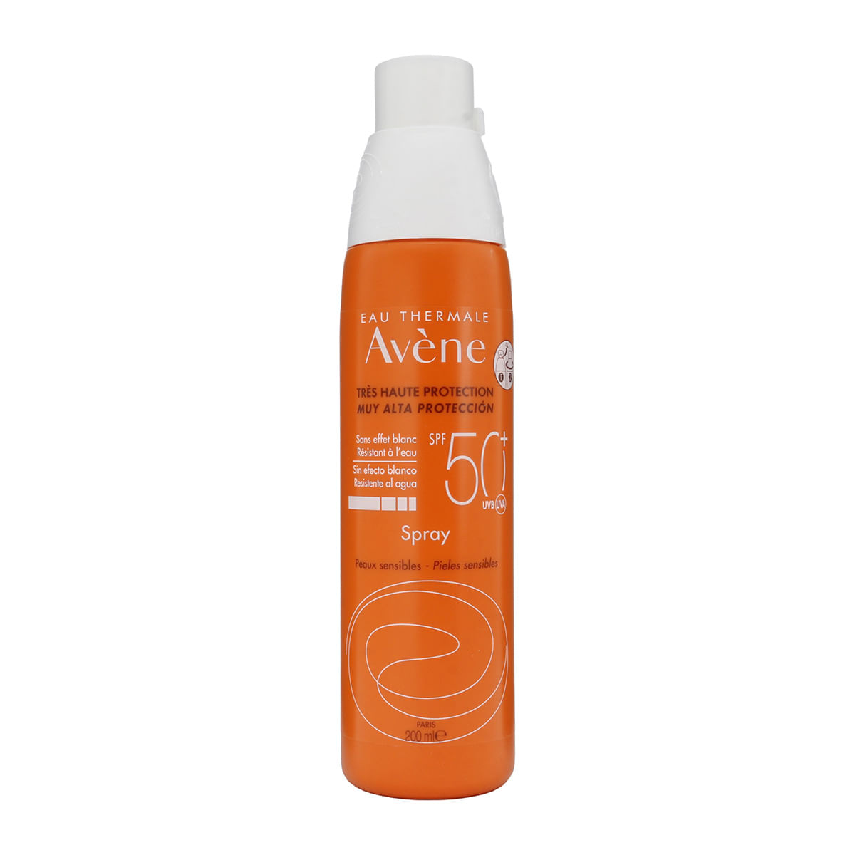 Protector Solar SPF50+ Avéne Spray x 200 mL