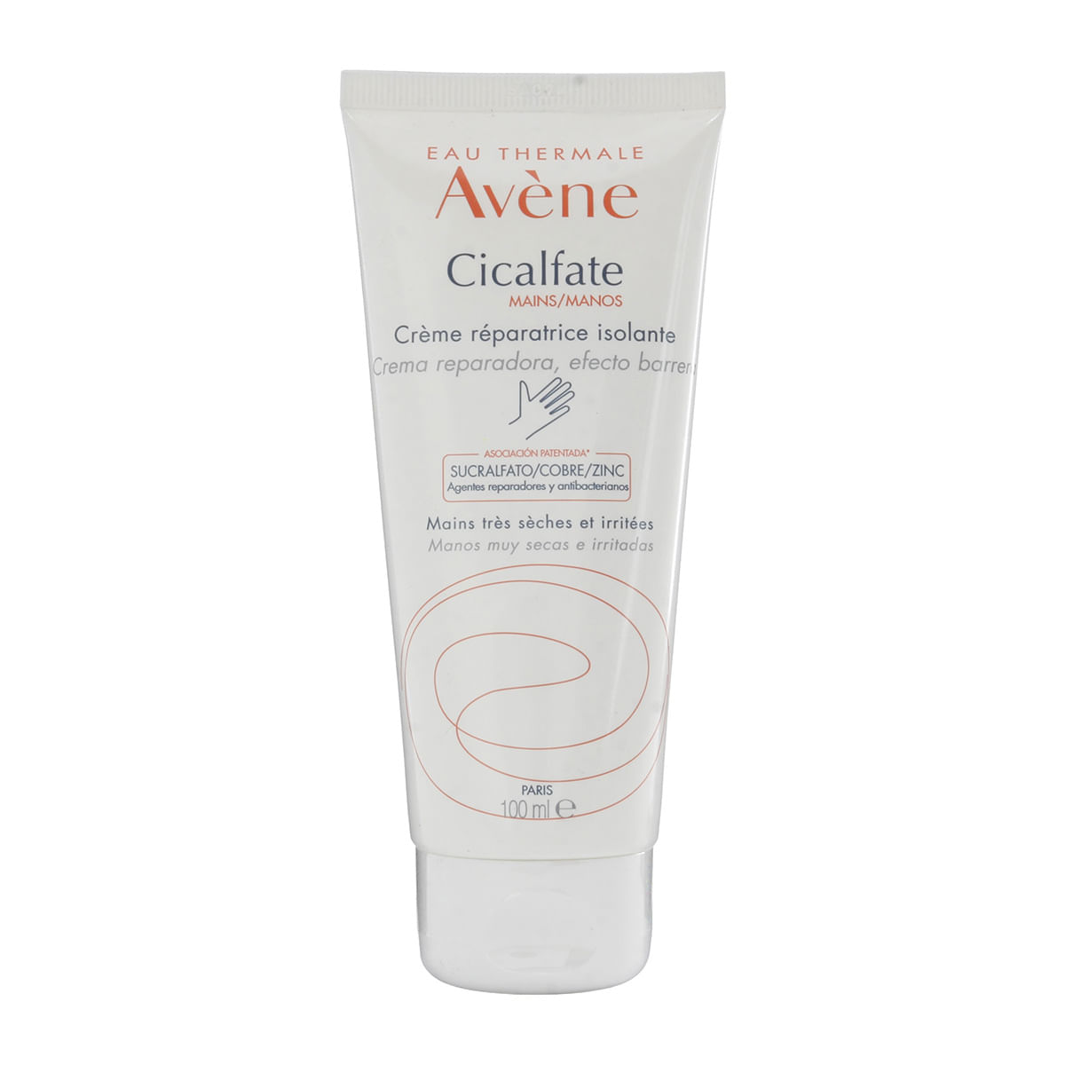 Crema para Manos Reparadora efecto Barrera Avéne Tubo x 100 mL