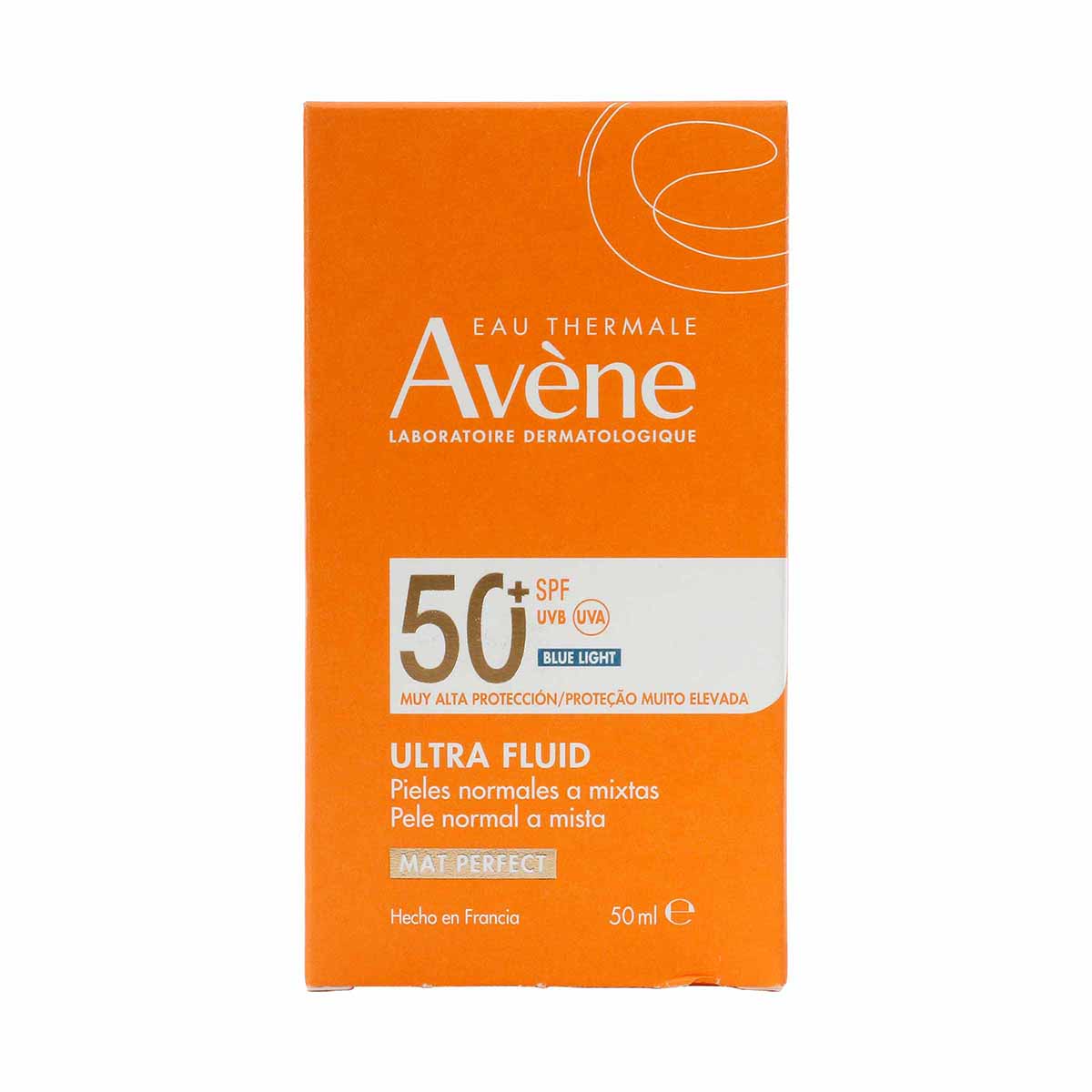 Protector Solar Mat Perfect Fluido con Color SPF50+ Avéne Tubo x 50 mL