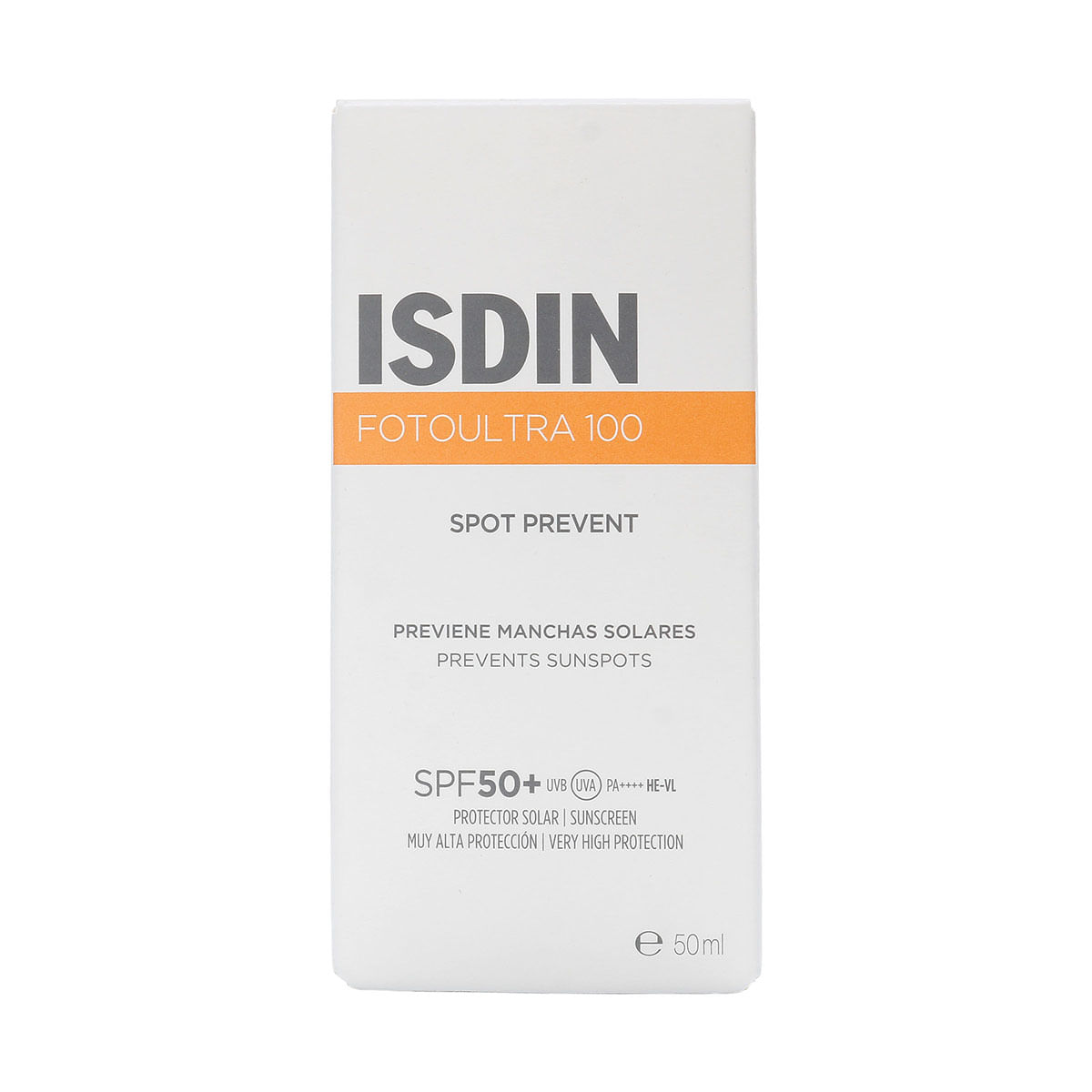 Fotoultra100 Spot Prevent SPF50+ Isdin Frasco x 50 mL