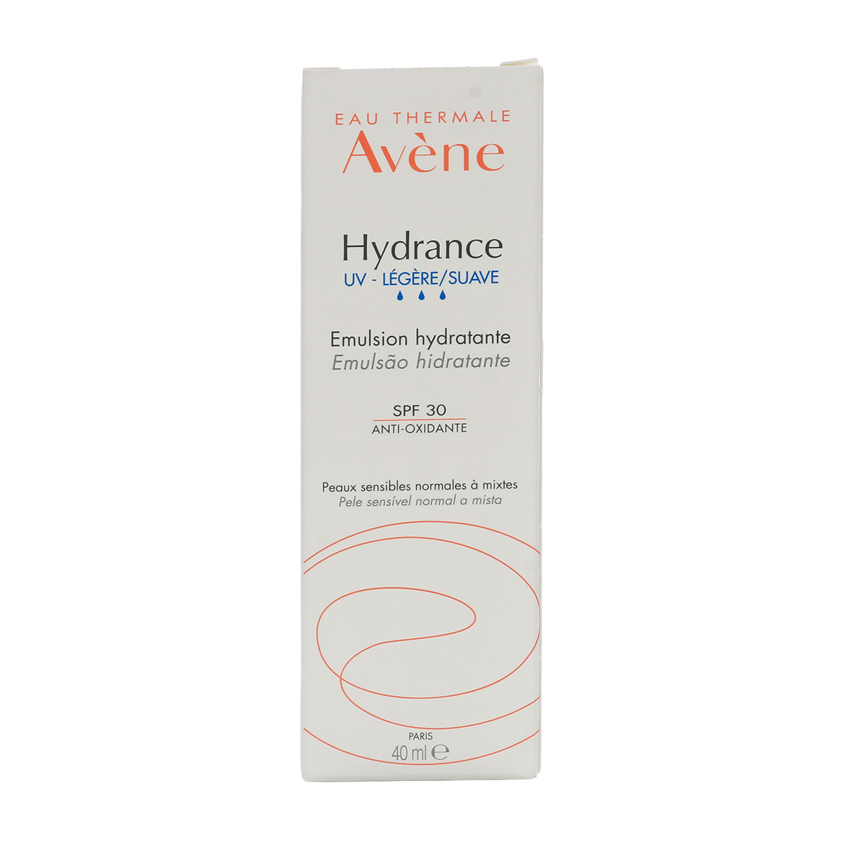 Emulsión Hidratante Hydrance SPF30 Avéne Tubo x 40 mL