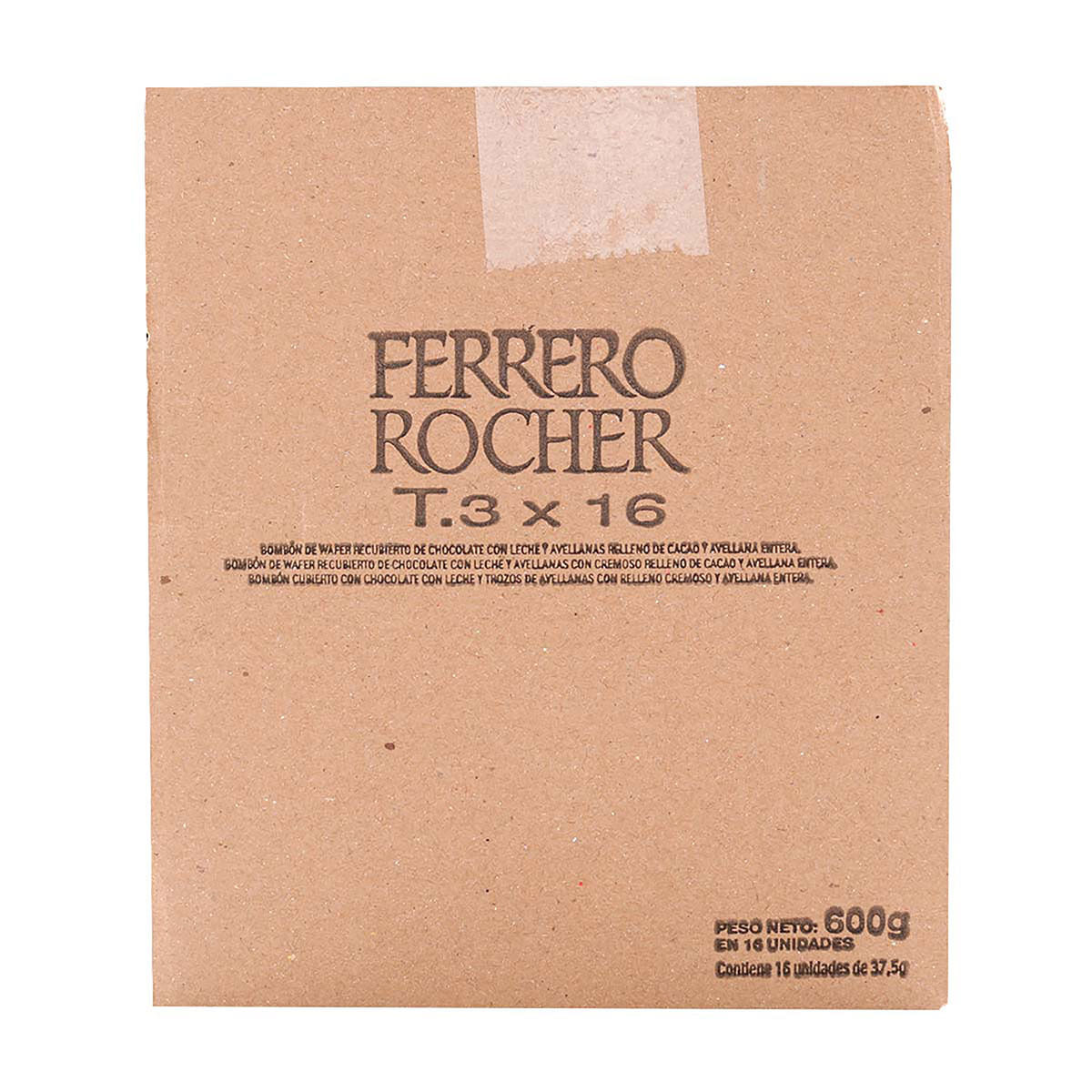 Bombones Ferrero Rocher Caja Tripack 16 x 3 Uds