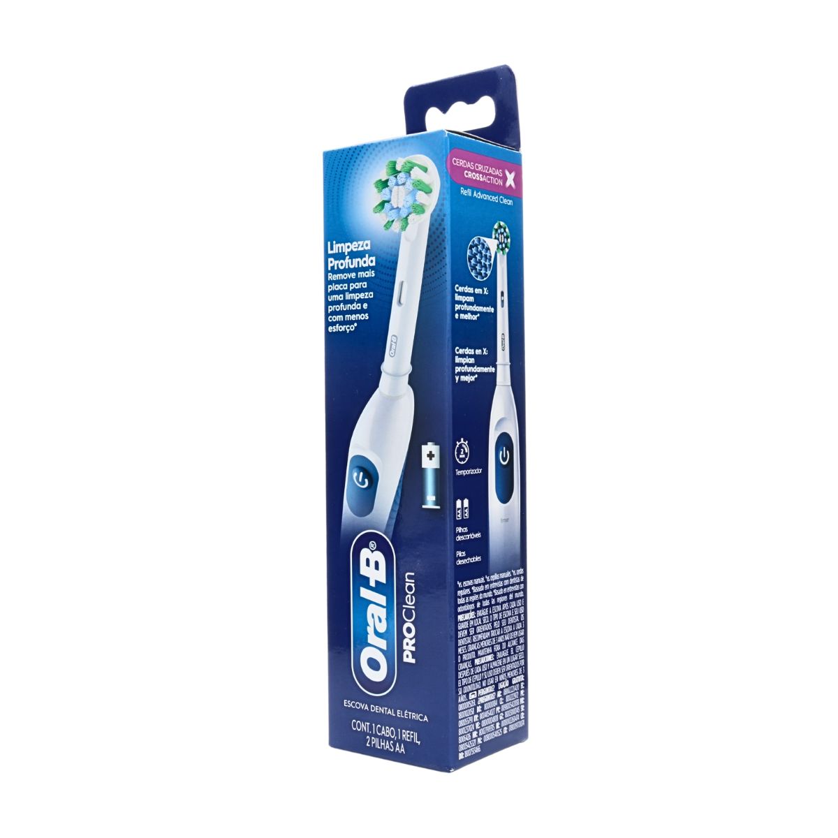 Cepillo Dental Eléctrico Oral-B Pro-Salud Baterías Incluidas Blister x 1 Ud