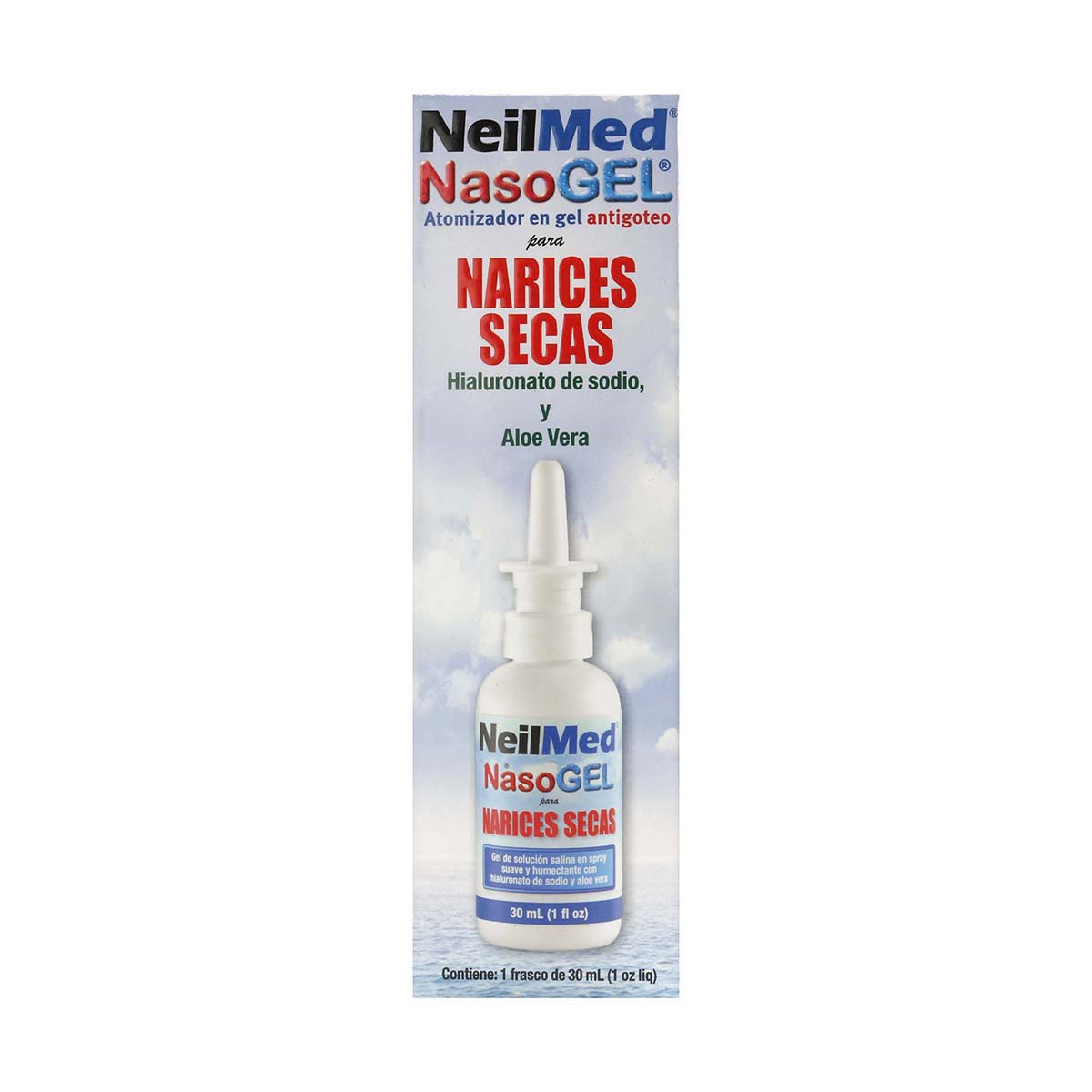 Atomizador NasoGel para Narices Secas NeilMed Frasco x 30 mL