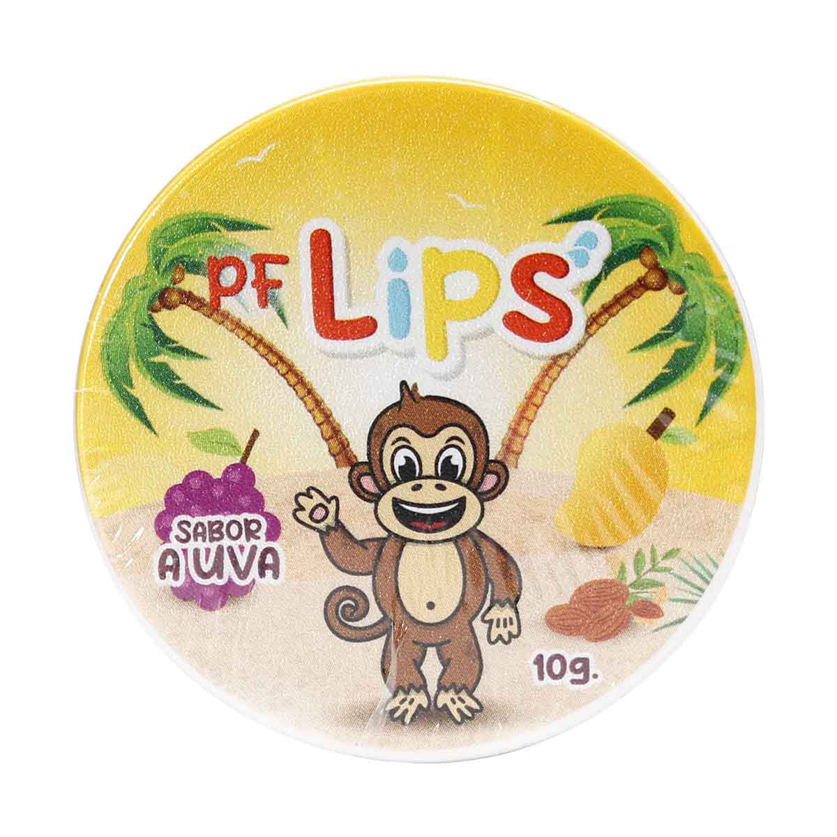 Balsamo para Labios Sabor Uva Pf Lips Pote x 10g
