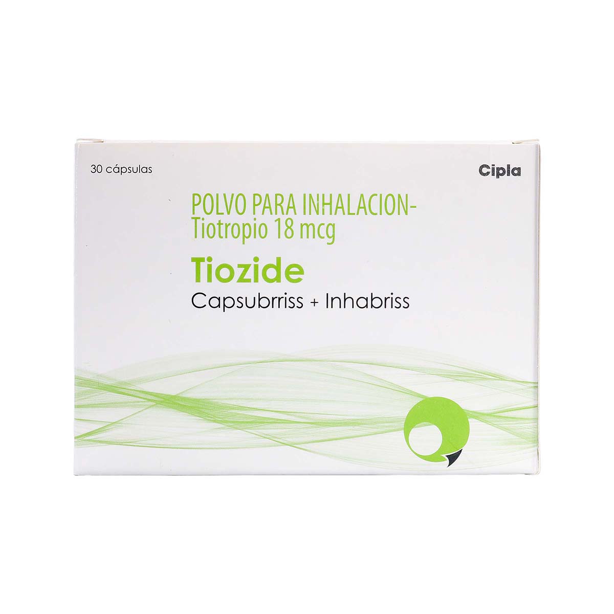 Tiozide Capsubrriss+Inhabriss Cipla (Novamed) Caja x 30 Cápsulas