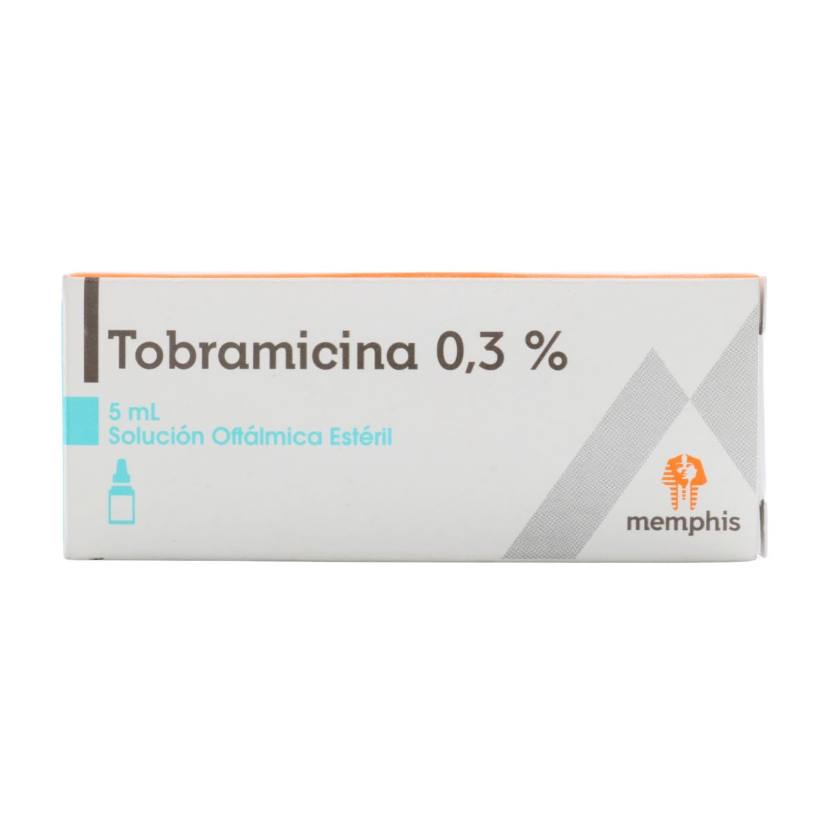 Solución Oftálmica Estéril Tobramicina 0.3% Memphis Frasco x 5 mL