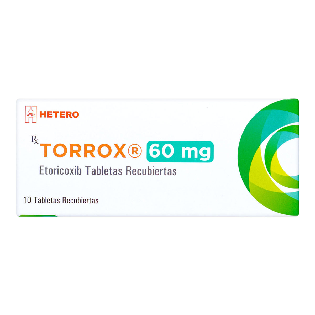 Torrox Etoricoxib 60mg Seven Pharma Caja x 10 Tabletas