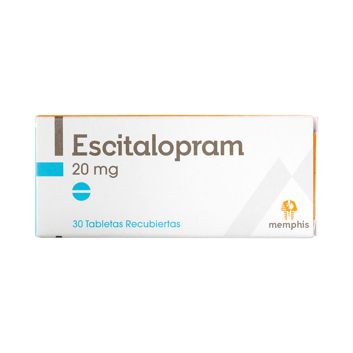 Escitalopram 20mg Memphis Caja x 30 Tabletas