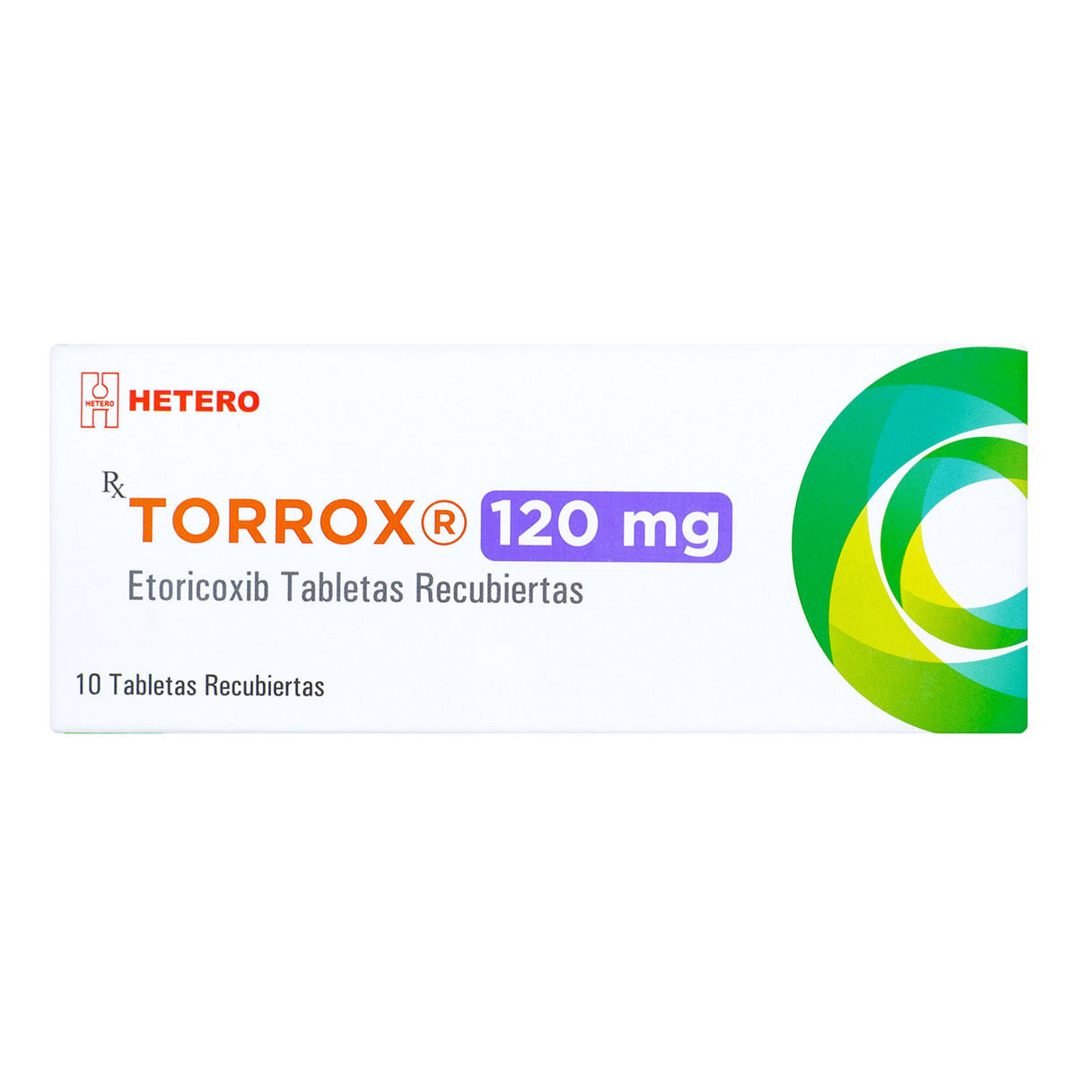 Torrox Etoricoxib 120mg Seven Pharma Caja x 10 Tabletas