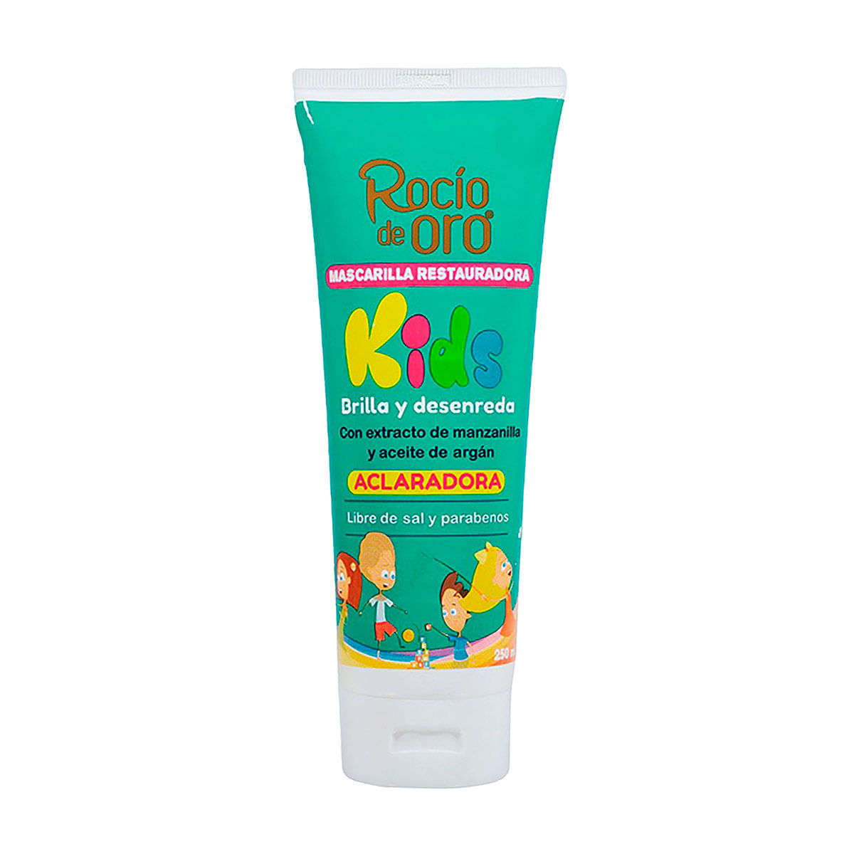 Mascarilla Capilar Restauradora Kids Rocio de Oro Tubo x 250 mL
