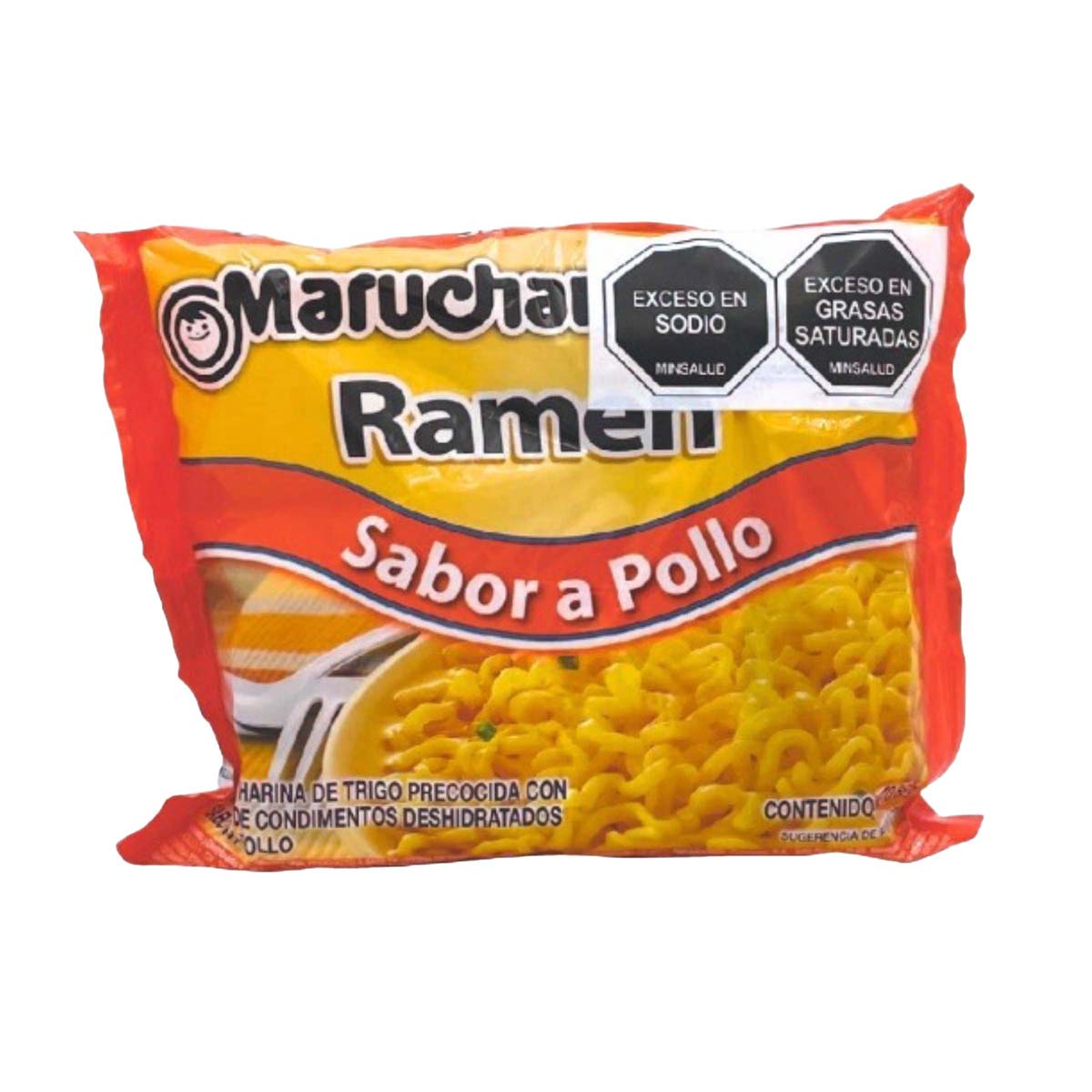 Sopa Instantánea Ramen Sabor a Pollo Maruchan Paquete x 85g