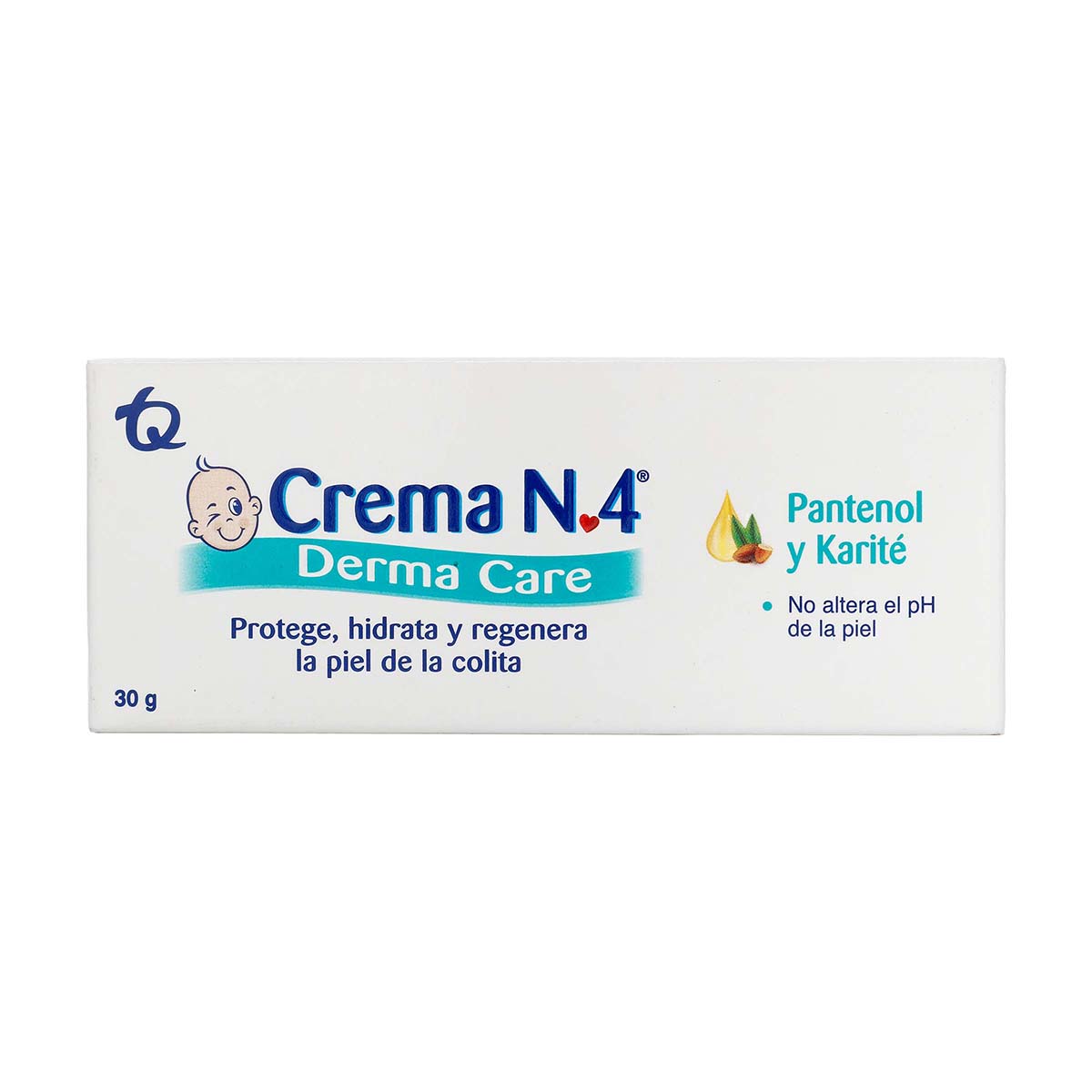 Crema N.4 Derma Care con Pantenol y Karité Tubo x 30g