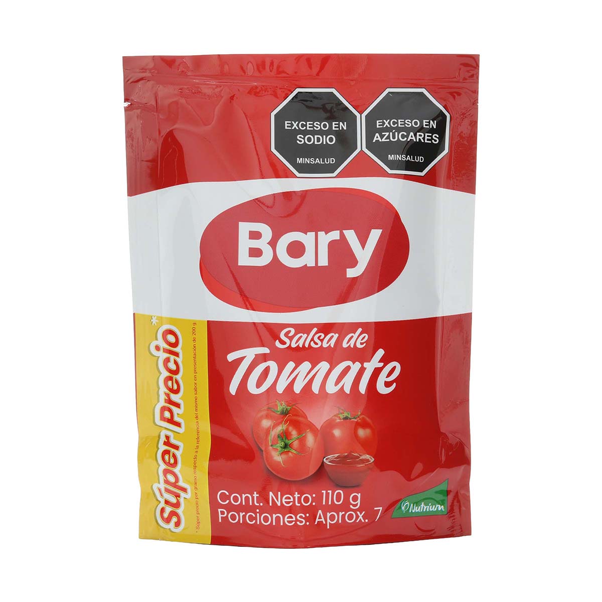 Salsa de Tomate Bary Doypack x 110g