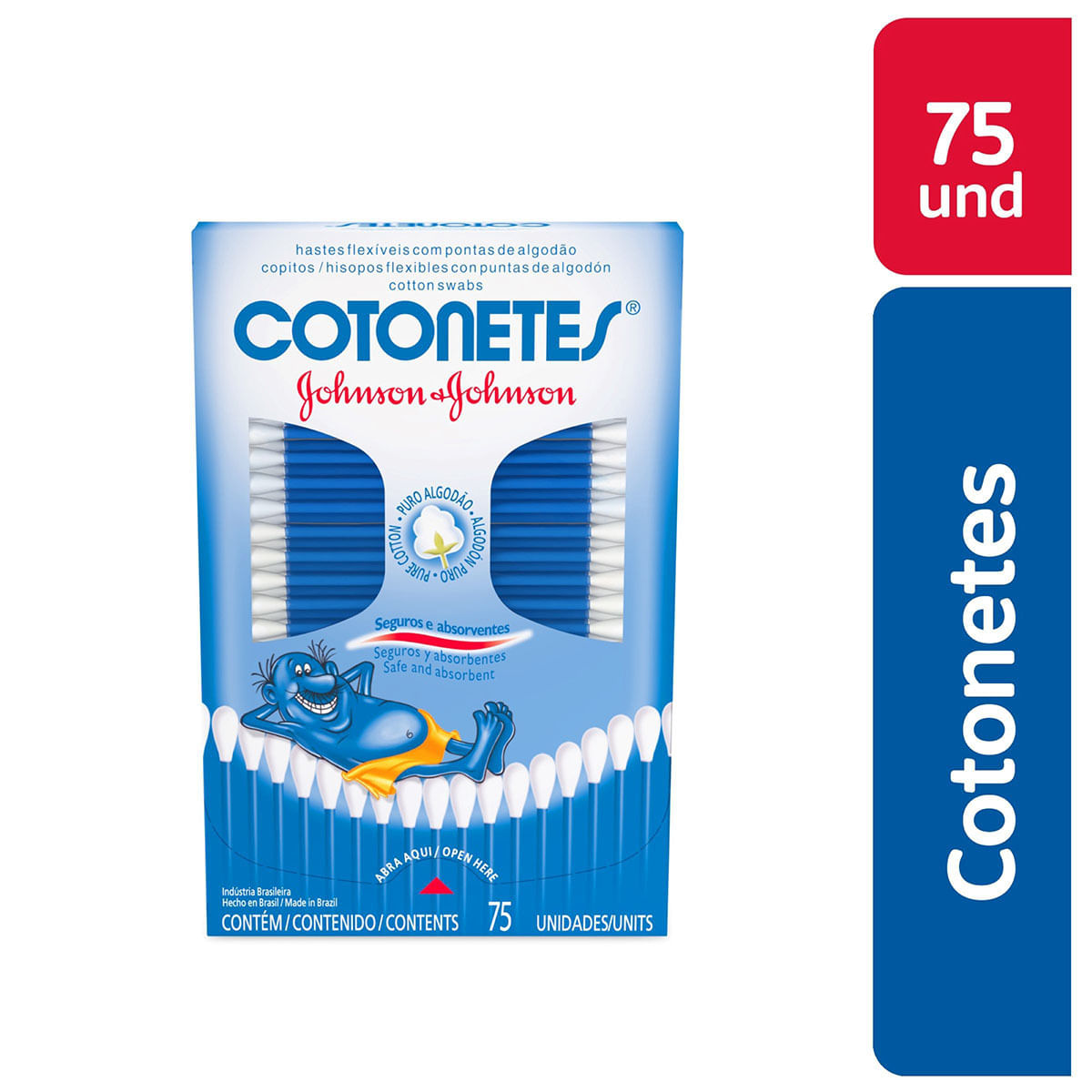 Cotonetes Johnson & Johnson Caja x 75 Uds.
