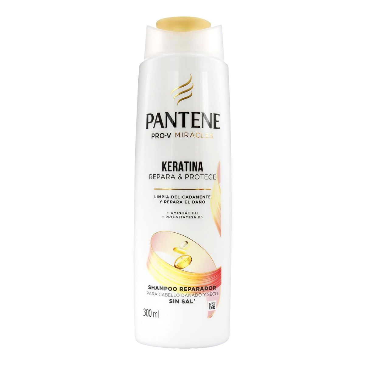 Shampoo Keratina Repara y Protege Pantene Frasco x 300 mL
