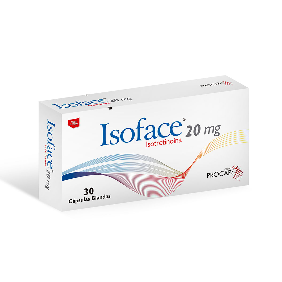 Isoface 20 Mg Procaps Caja X 30 Cápsulas Blandas.