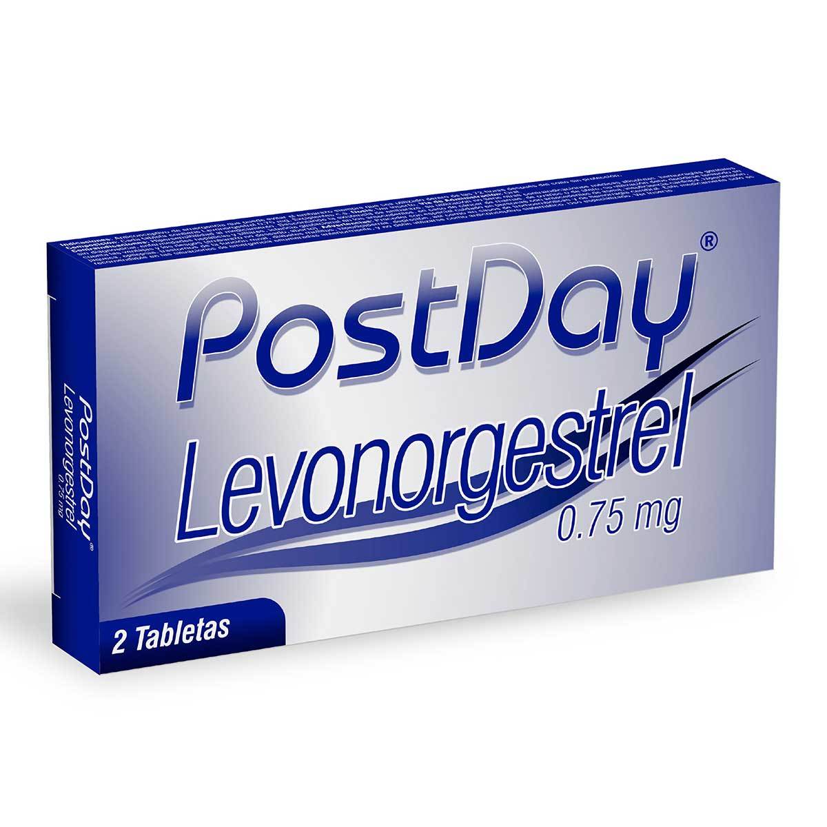 Postday 0.75 Mg Lafrancol Caja X 2 Tabletas.