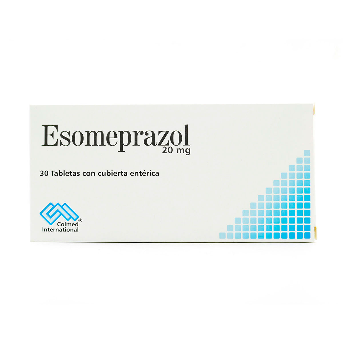 Esomeprazol 20 Mg Colmed Caja X 30 Tabletas Cubiertas.