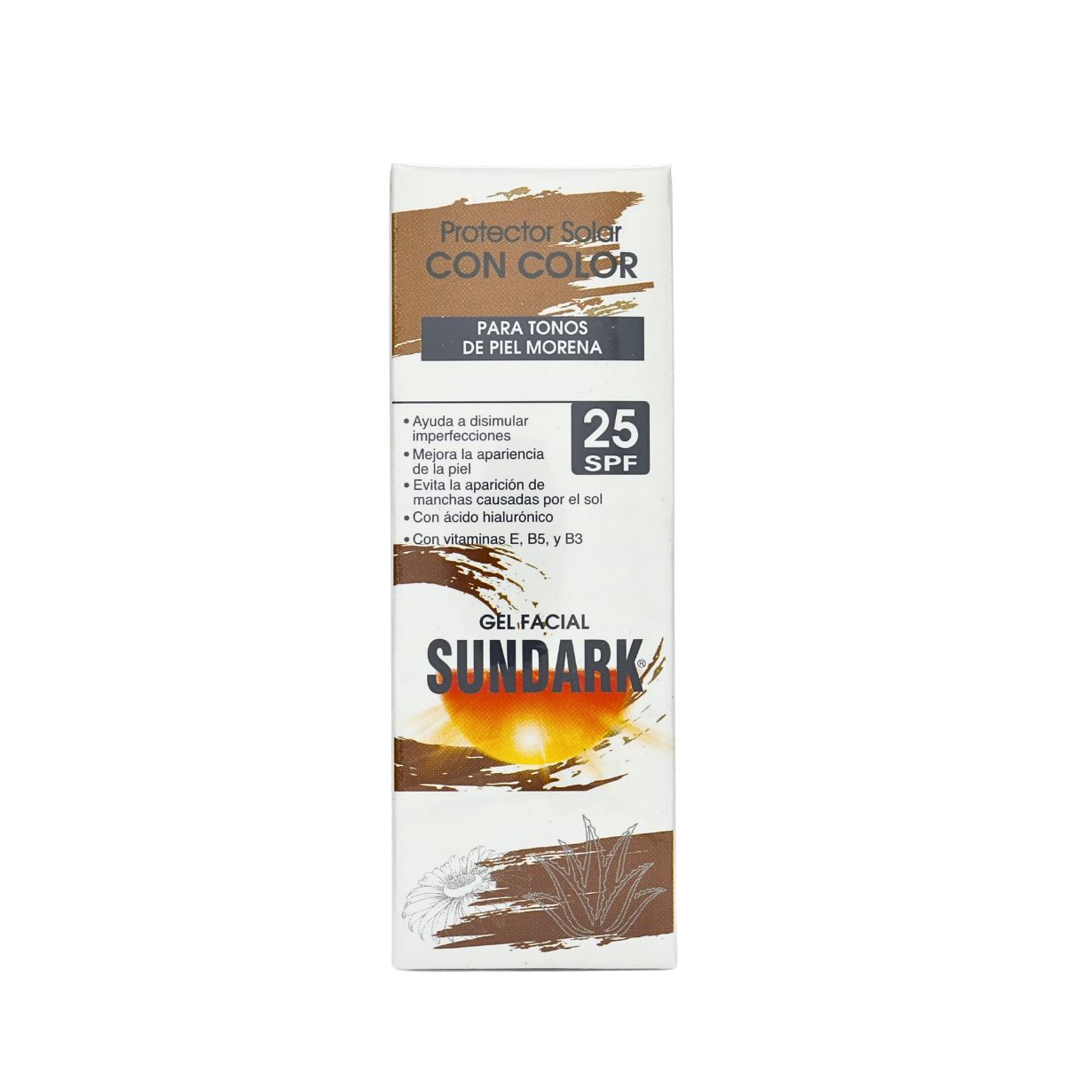 Protector Solar SPF 25 Con Color (Piel Morena) Tubo x 30 g