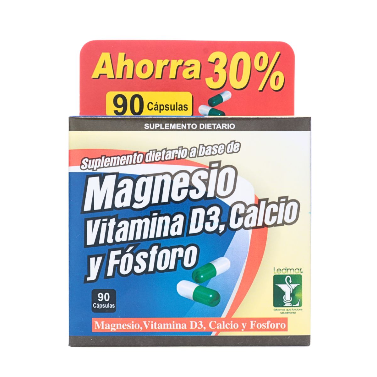 Cloruro De Magnesio Pronabell - 90 Capsulas