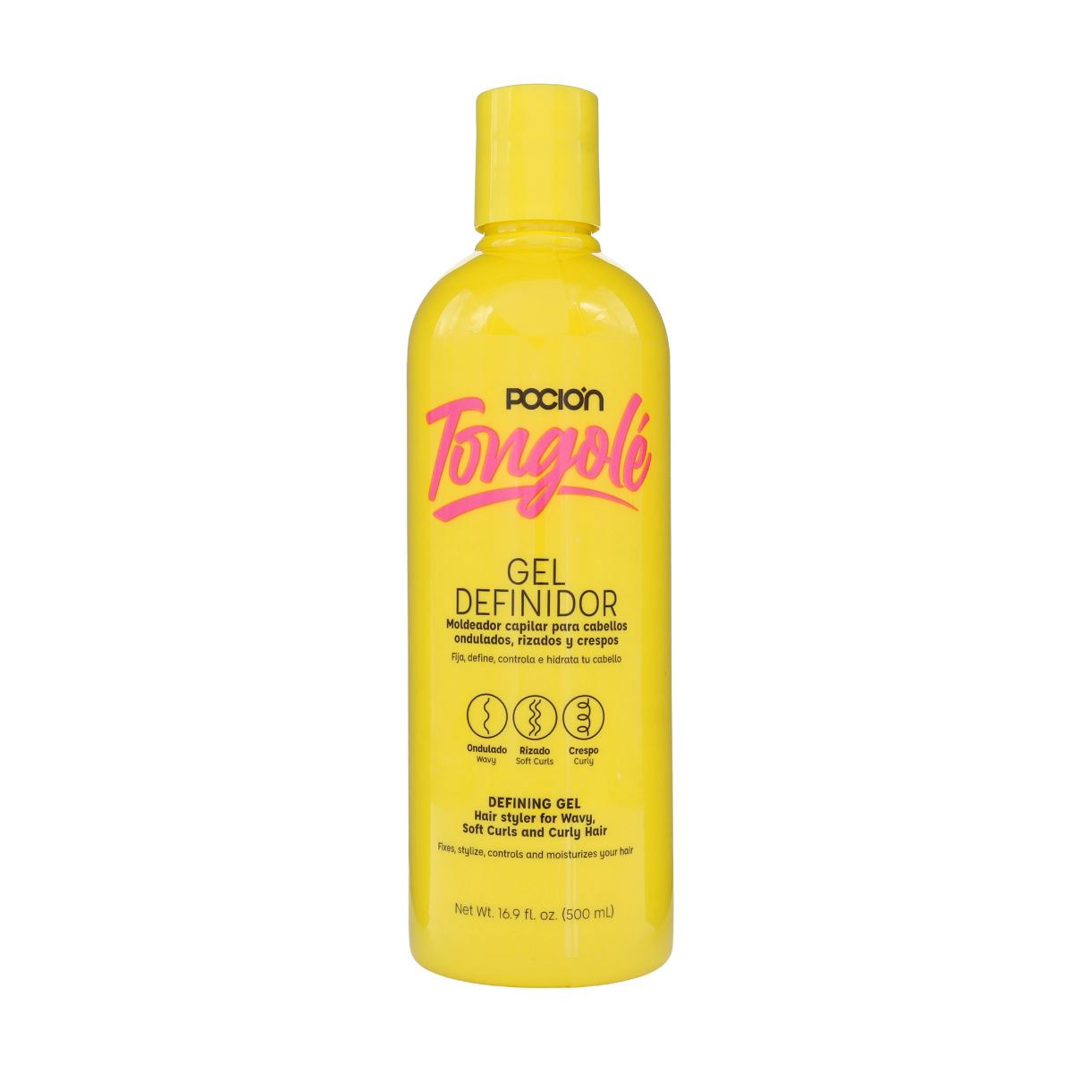 Gel Definidor de Rizos Tongole Frasco x 500 mL