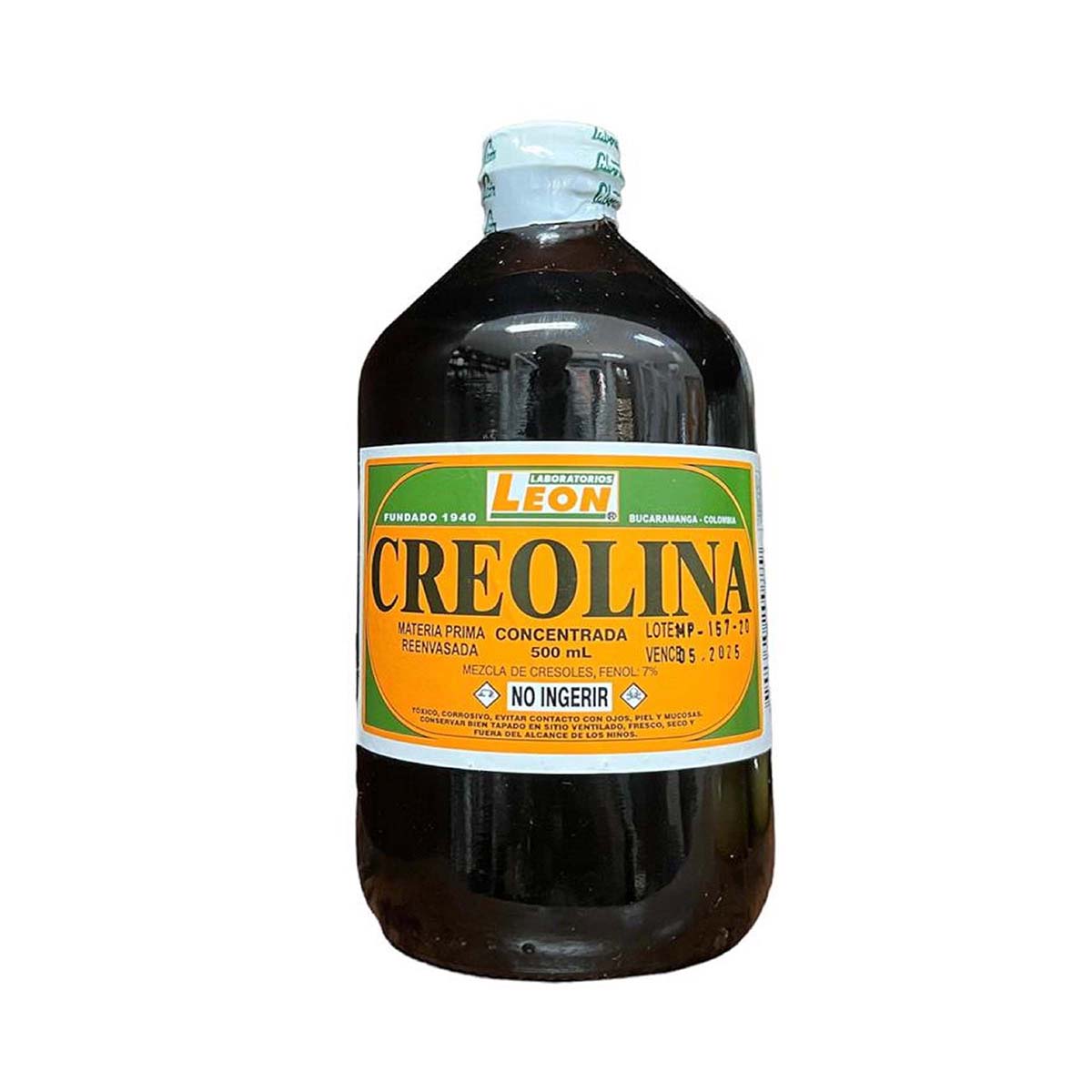 Creolina Concentrada Laboratorios Leon Frasco x 500 mL