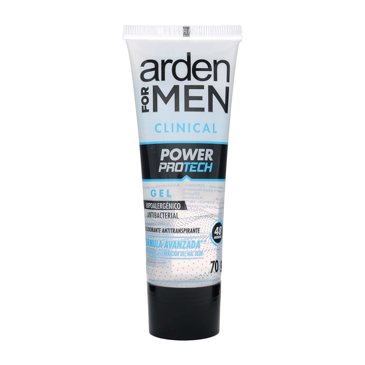 Desodorante Gel Colapsible Clinical Power ProTech Arden for Men Tubo x 70g