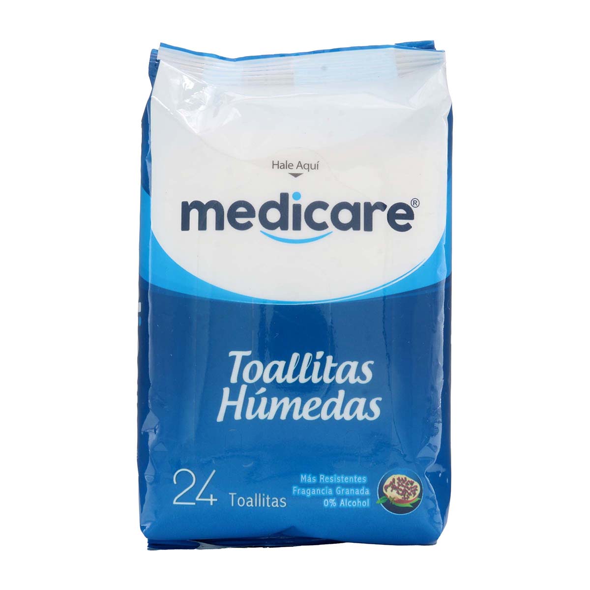 Toallitas Húmedas Granada Medicare Paquete x 24 Unds