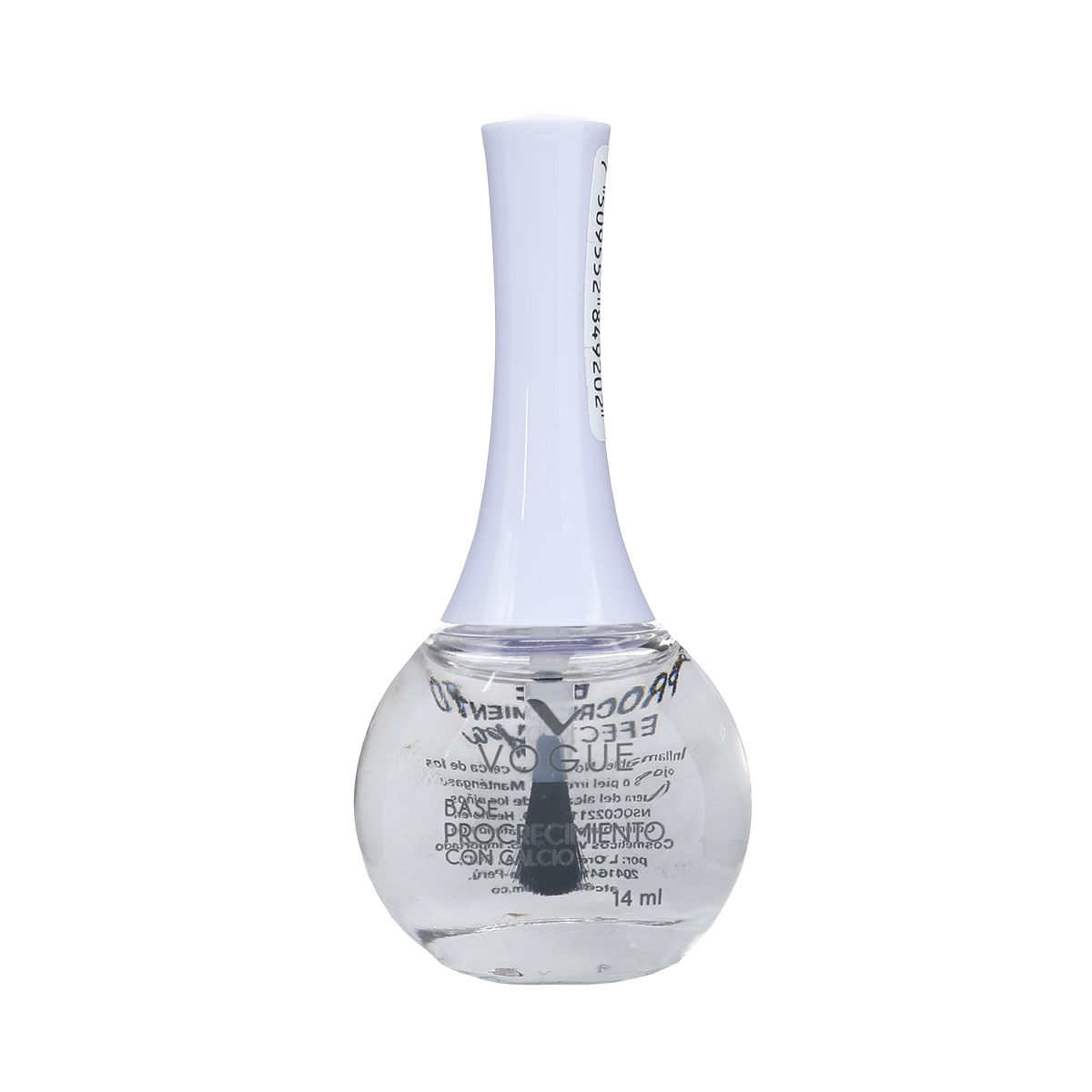 Esmalte Base de Uñas Procrecimiento Vogue Frasco x 14 mL